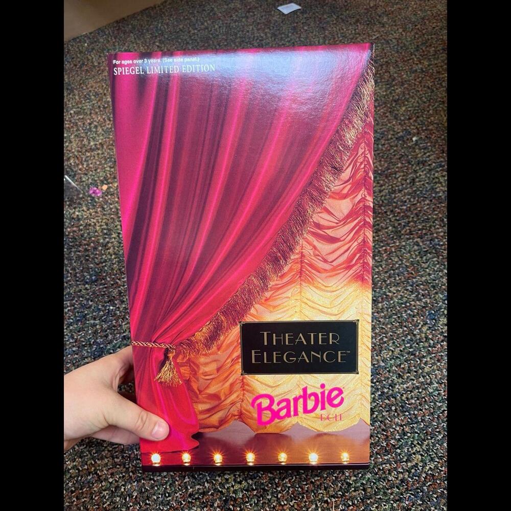 1994 Theater Elegance Spiegel‎ Limited Edition Barbie Doll / Mattel 12077 - Picture 4 of 9